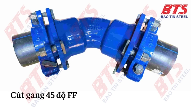 Cút gang 45 độ FF