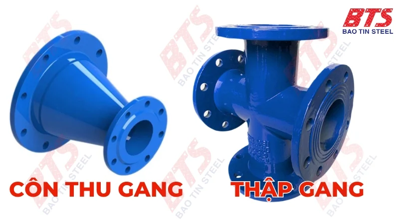 Các loại phụ kiện gang