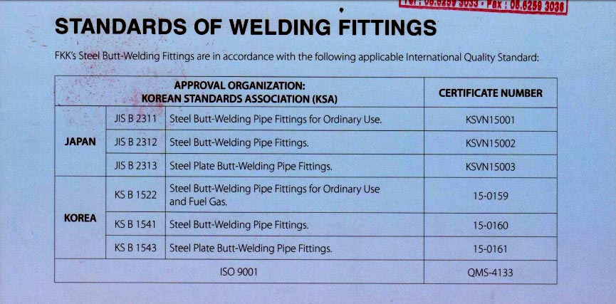 tiêu chuẩn phụ kiện fkk 2020