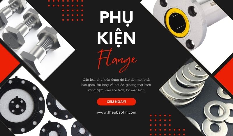 Phụ kiện mặt bích gồm những loại nào?